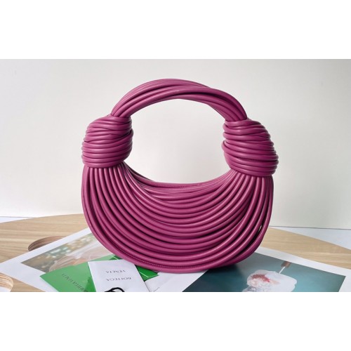 Bottega Veneta Double knot Bag in Mystic tubular leather Bottega Veneta Double knot Bag in Mystic tubular leather