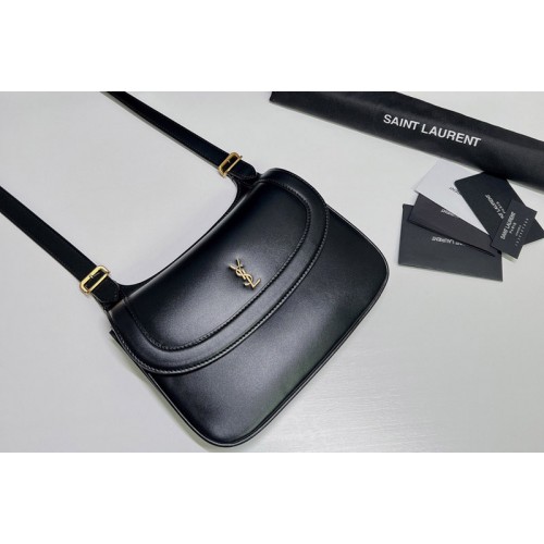 YSL Charlie Medium Shoulder Bag in Black Smooth Leather YSL Charlie Medium Shoulder Bag in Black Smooth Leather