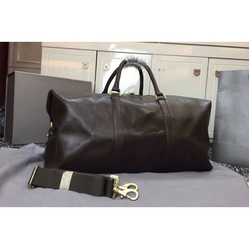 Mulberry Clipper Natural Leather Travel Bags Chocolate Mulberry Clipper Natural Leather Travel Bags Chocolate