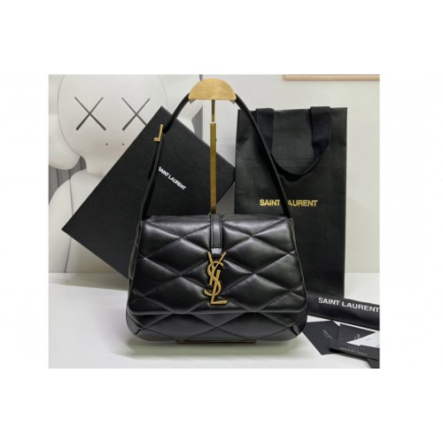 YSL Le 57 Shoulder Bag in Black Quilted Lambskin