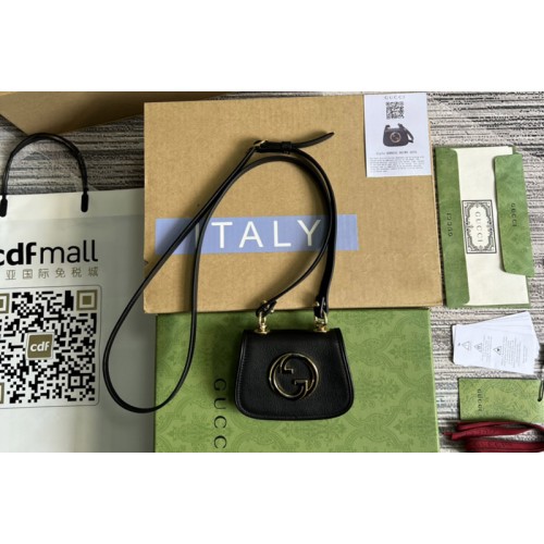 Gucci Blondie card case wallet in Black Leather Gucci Blondie card case wallet in Black Leather