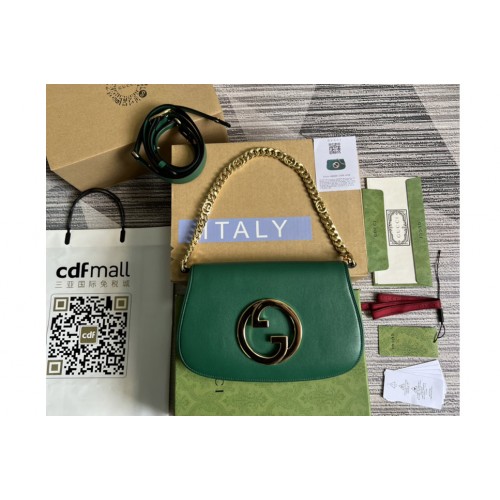 Gucci Blondie shoulder bag in Green leather Gucci Blondie shoulder bag in Green leather
