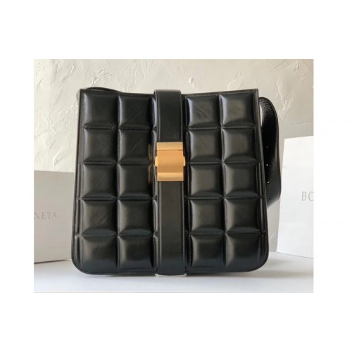 Bottega Veneta padded marie bag in Black Calfskin Leather Bottega Veneta padded marie bag in Black Calfskin Leather