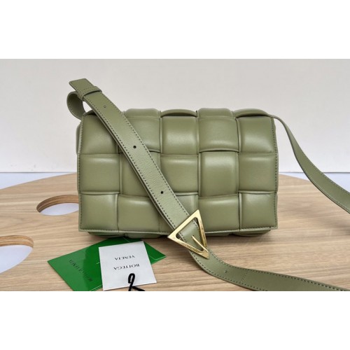 Bottega Veneta Padded Cassette Bag in Travertine Leather Bottega Veneta Padded Cassette Bag in Travertine Leather