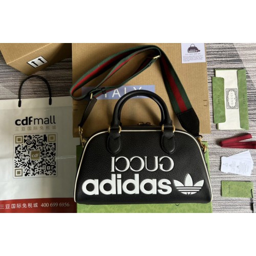 adidas x Gucci mini duffle bag in Black and White leather adidas x Gucci mini duffle bag in Black and White leather