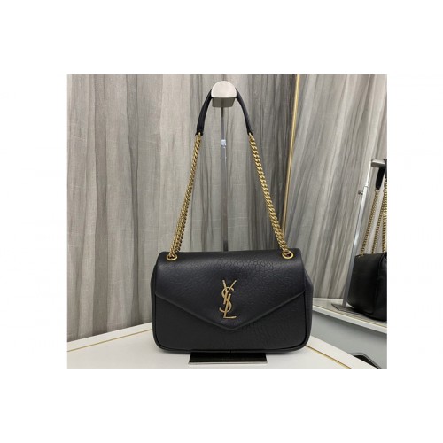 YSL CALYPSO Small Bag IN Black GRAINED LAMBSKIN YSL CALYPSO Small Bag IN Black GRAINED LAMBSKIN
