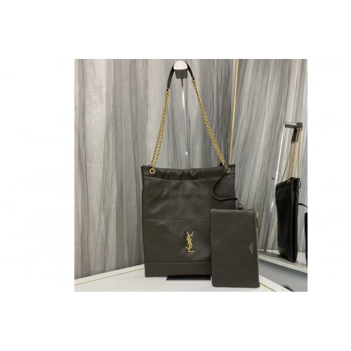 YSL JAMIE 4.3 POCHON bag IN Light Must LAMBSKIN