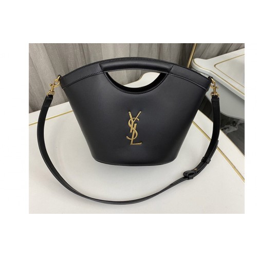 YSL CELIA MINI TOTE bag IN Black SMOOTH LEATHER YSL CELIA MINI TOTE bag IN Black SMOOTH LEATHER