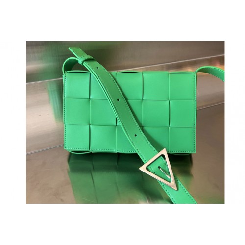 Bottega Veneta Medium Cassette Bag in Parakeet Leather