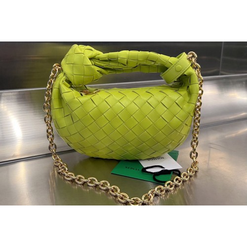 Bottega Veneta Mini Jodie Bag in Kiwi Leather