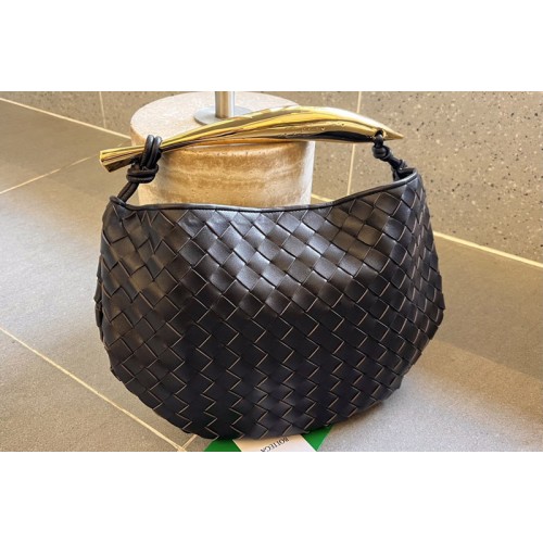 Bottega Veneta Sardine Bag in Black intrecciato leather Bottega Veneta Sardine Bag in Black intrecciato leather