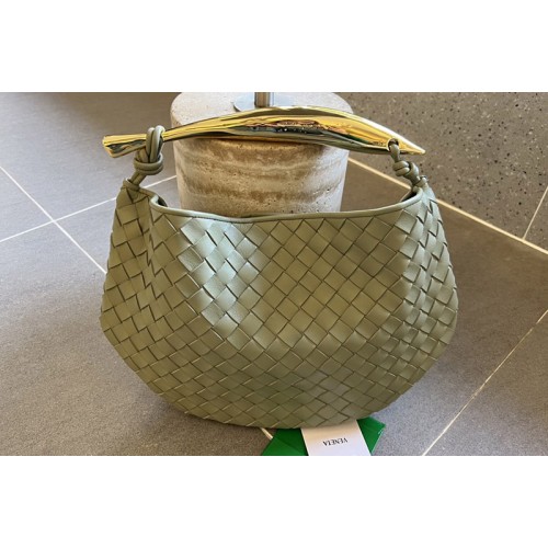 Bottega Veneta Sardine Bag in Gray intrecciato leather Bottega Veneta Sardine Bag in Gray intrecciato leather