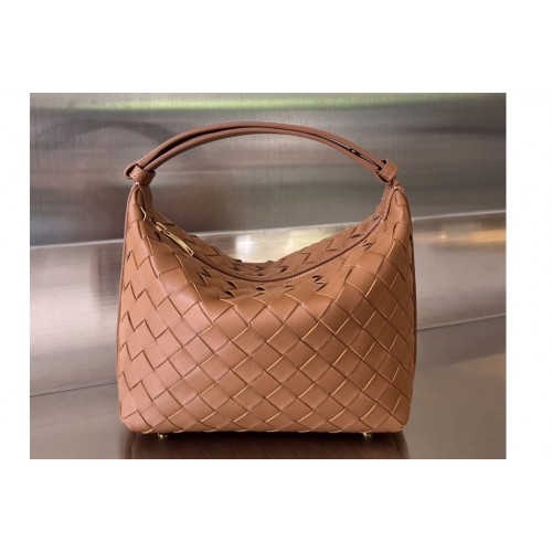 Bottega Veneta Mini Wallace Bag in Wood Leather