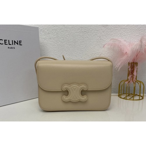 Celine MEDIUM BAG CUIR TRIOMPHE IN Light Pink NATURAL CALFSKIN