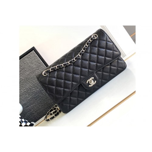 Chanel 11.12 Classic Handbag A01112 in Black Leather Chanel 11.12 Classic Handbag A01112 in Black Leather