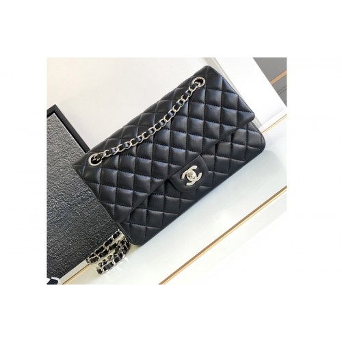 Chanel 11.12 Classic Handbag A01112 in Black Leather Chanel 11.12 Classic Handbag A01112 in Black Leather