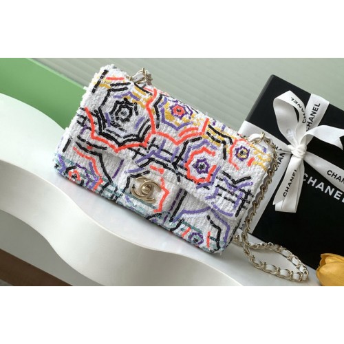 Chanel Flap Bag in Fringed Sequins