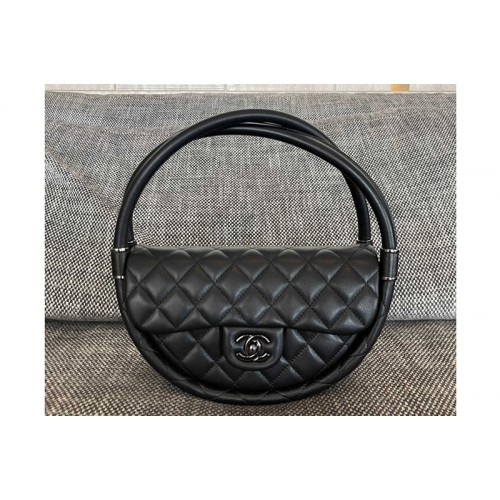 Chanel Vintage Bag in Black Leather