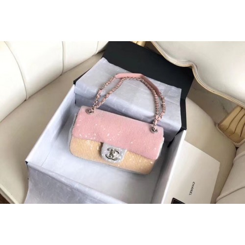 Chanel Flap Original Lambskin Leather Shoulder Bags 1112 Pink Chanel Flap Original Lambskin Leather Shoulder Bags 1112 Pink