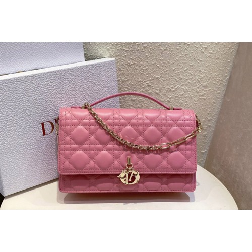 Dior M0997 Christian Dior Miss Dior Top Handle bag in Melocoton Pink Cannage Lambskin