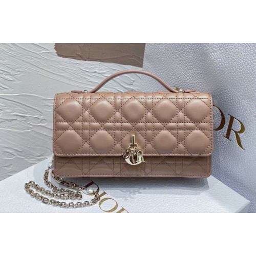 Dior S0980 Christian Dior Miss Dior mini bag in Pink Cannage Lambskin