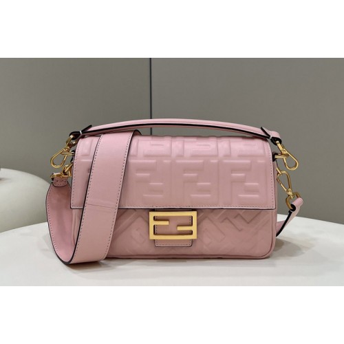 Fendi 8BR600 Baguette medium bag in Pink nappa leather bag Fendi 8BR600 Baguette medium bag in Pink nappa leather bag