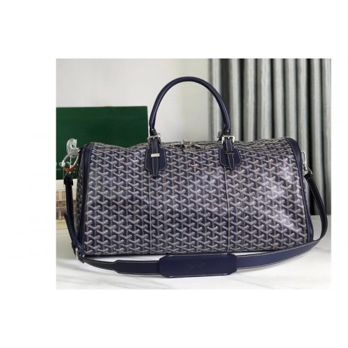 Goyard Boston 50 bag in Black Goyardine Canvas Goyard Boston 50 bag in Black Goyardine Canvas