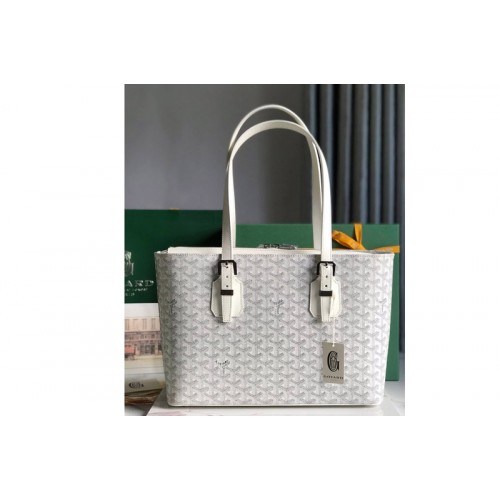 Goyard tote bag in White Goyardine Canvas Goyard tote bag in White Goyardine Canvas