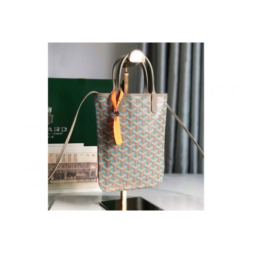 Goyard Poitiers Claire-Voie Bag in Green Goyardine Canvas Goyard Poitiers Claire-Voie Bag in Green Goyardine Canvas