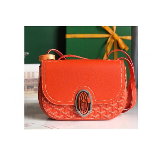 Goyard 233 bag in Orange Goyardine Canvas