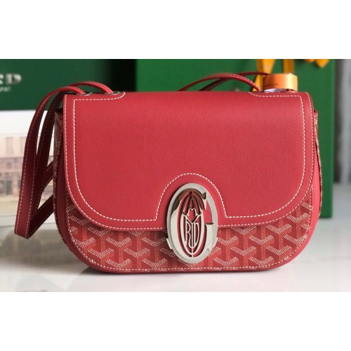 Goyard 233 bag in Red Goyardine Canvas