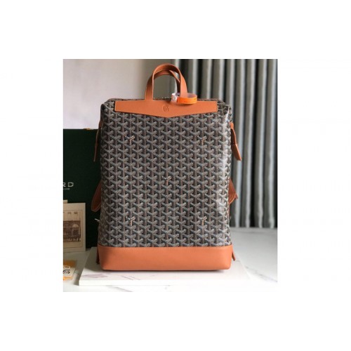 Goyard Cisalpin backpack in Black/Tan Goyardine Canvas & Chevroches Calfskin Goyard Cisalpin backpack in Black/Tan Goyardine Canvas & Chevroches Calfskin