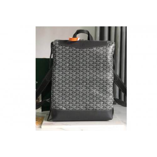 Goyard Cisalpin backpack in Gray Goyardine Canvas & Chevroches Calfskin