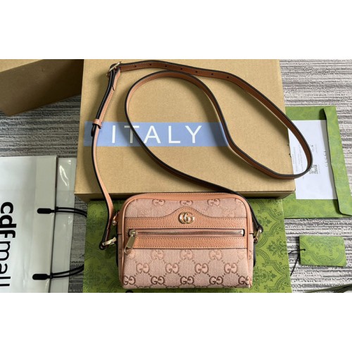 Gucci Ophidia mini bag in Pink canvas