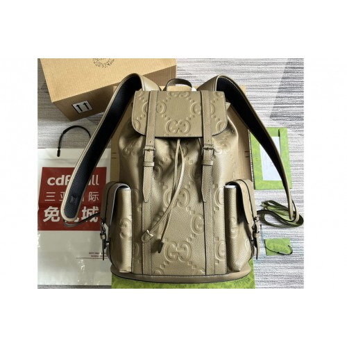 Gucci Jumbo Backpack in Grey jumbo leather Gucci Jumbo Backpack in Grey jumbo leather