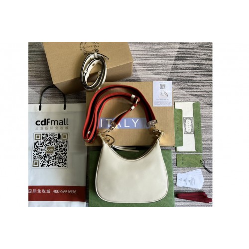 Gucci Attache small shoulder bag in White Leather