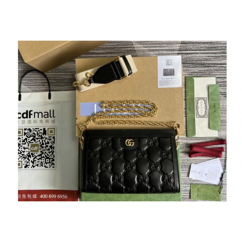 Gucci Matelasse leather small bag in Black Matelasse leather