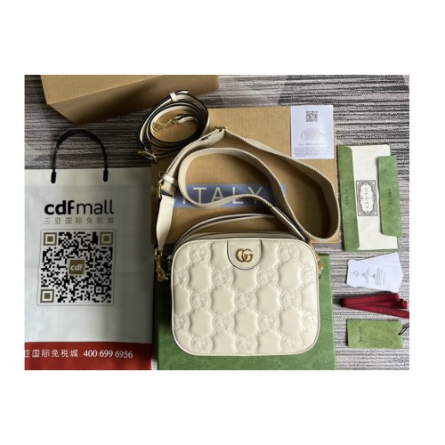 Gucci Matelasse leather small bag in White Matelasse leather