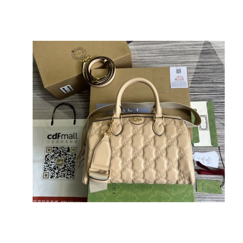 Gucci Matelasse leather medium bag in Beige Matelasse leather Gucci Matelasse leather medium bag in Beige Matelasse leather