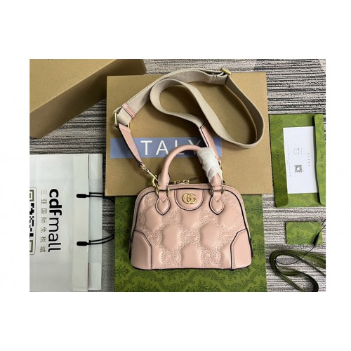 Gucci Matelasse Handbag in Pink Matelasse leather