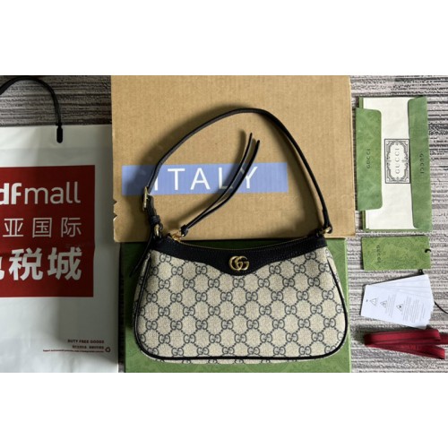 Gucci Ophidia small handbag in Beige and Blue Supreme canvas Gucci Ophidia small handbag in Beige and Blue Supreme canvas