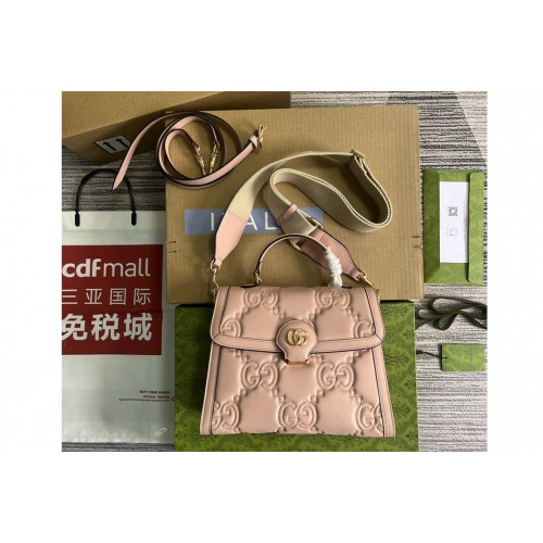 Gucci Matelasse Handbag in Pink Matelasse leather