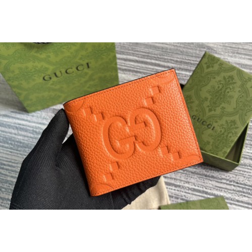 Gucci Jumbo Wallet in Orange jumbo leather Gucci Jumbo Wallet in Orange jumbo leather