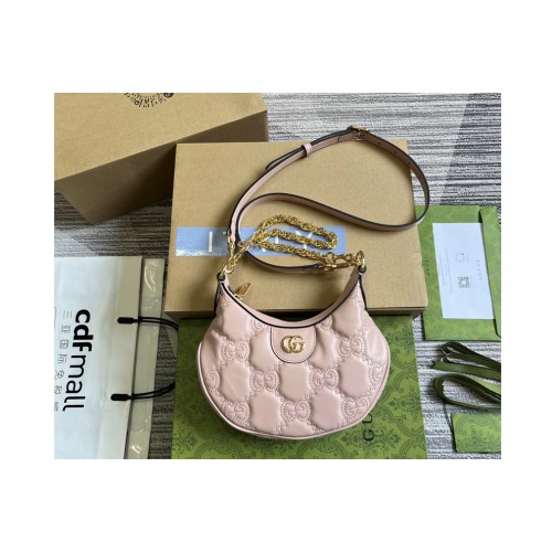 Gucci Matelasse Mini Bag in Light Pink Matelasse leather