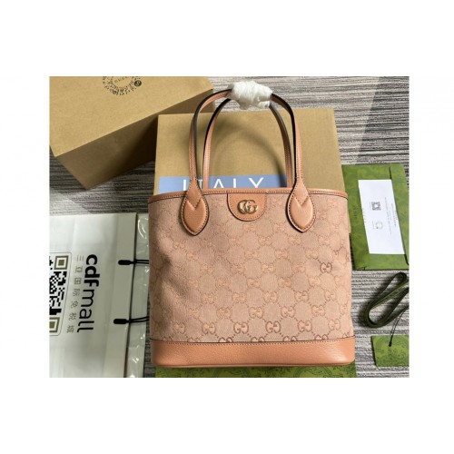 Gucci Ophidia Small Tote Bag in Pink canvas Gucci Ophidia Small Tote Bag in Pink canvas
