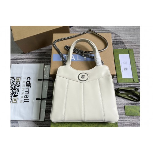 Gucci Petite Small Tote Bag in White leather Gucci Petite Small Tote Bag in White leather