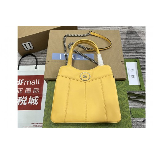 Gucci Petite Small Tote Bag in Yellow leather Gucci Petite Small Tote Bag in Yellow leather