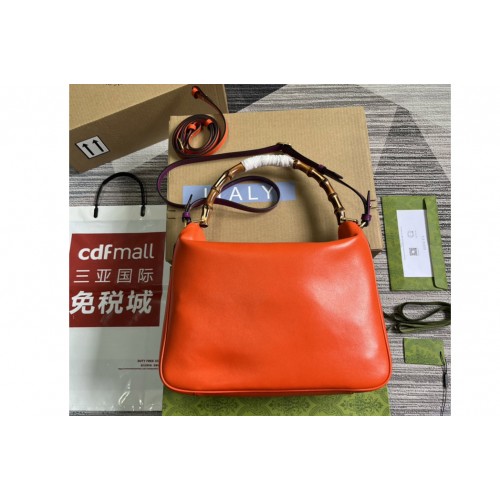 Gucci Diana Large Shoulder Bag in Orange leather Gucci Diana Large Shoulder Bag in Orange leather