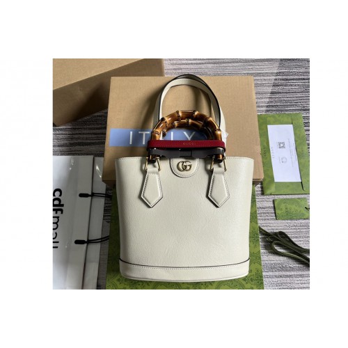 Gucci Diana Small Tote Bag in White leather Gucci Diana Small Tote Bag in White leather