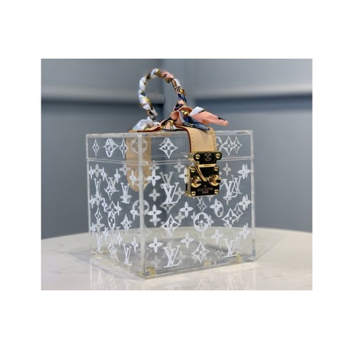 Louis Vuitton GI0481 Cube Scott box in Allover Monogram pattern